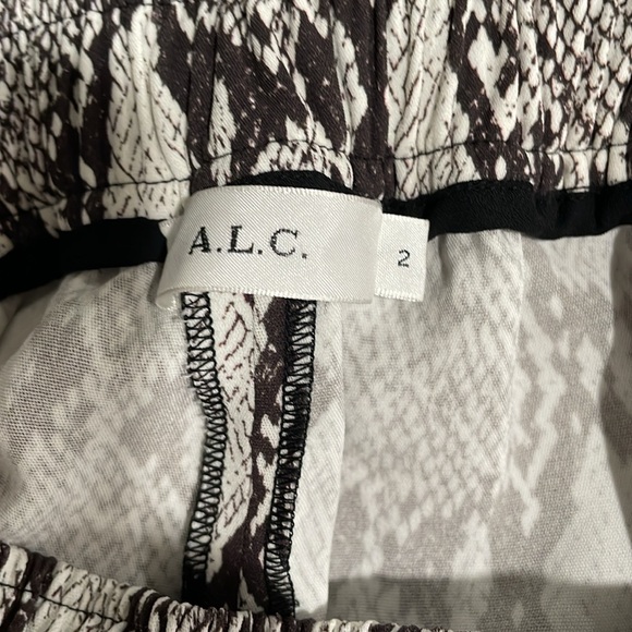 A.L.C. NWT pull on python dress pant - Picture 6 of 11